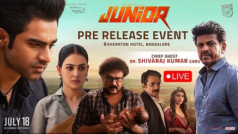Junior Pre-Release Event LIVE | Kireeti,Genelia,Sreeleela | Radha Krishna | Vaaraahi Chalana Chitram