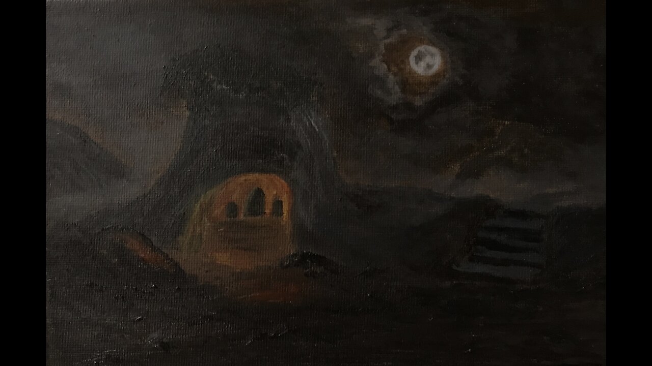 Painting with Steven Ep 22: 'Sequestered Ceremonies in Ancient Tombs' Acrylic painting demonstration