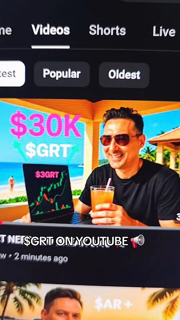 $GRT ON YOUTUBE 📢