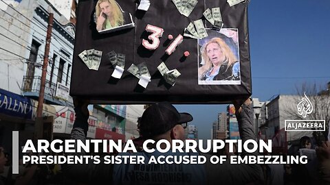 Argentina’s President Javier Milei hit by corruption claims tying his sister to alleged bribes