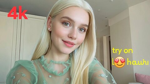 4k natural trendy fashion transparent try on haul | transparent lingerie & bikini fashion (2025)