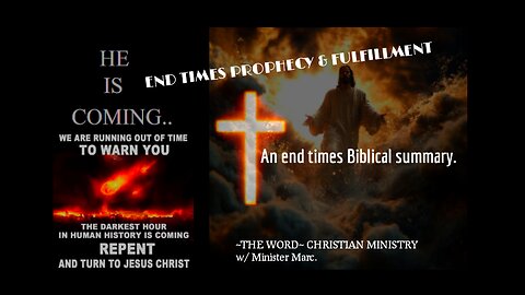 END TIMES PROPHECY and FULFILLMENT.