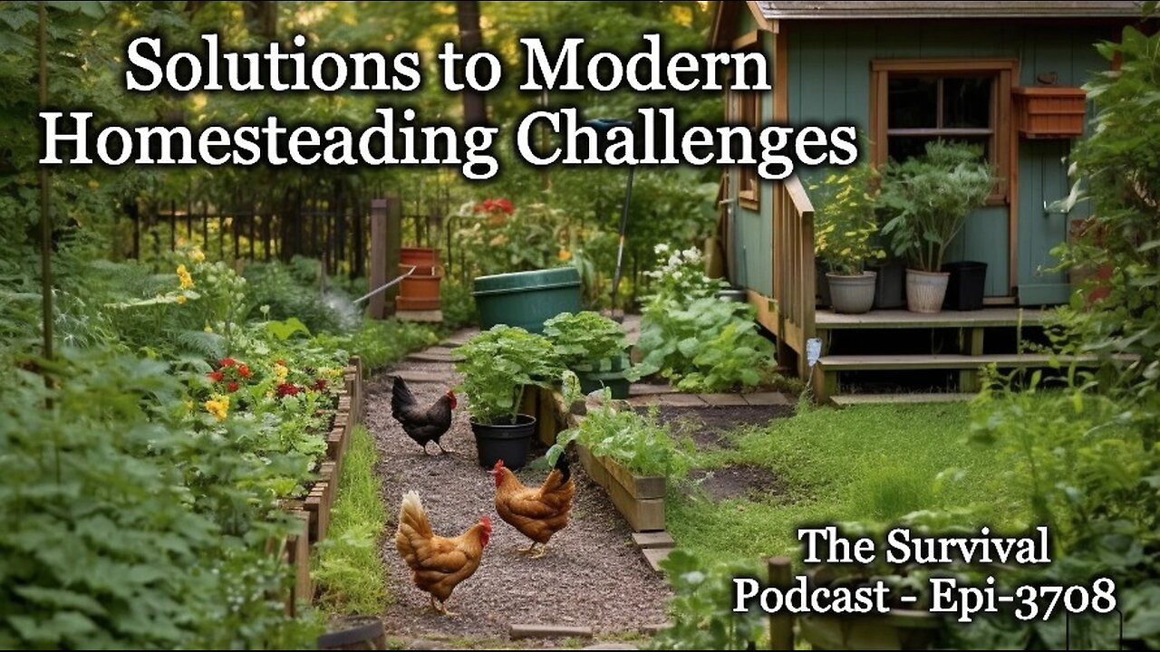Solutions to Modern Homesteading Challenges - 3708