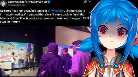 Emiru just got physically attacked at Twitchcon