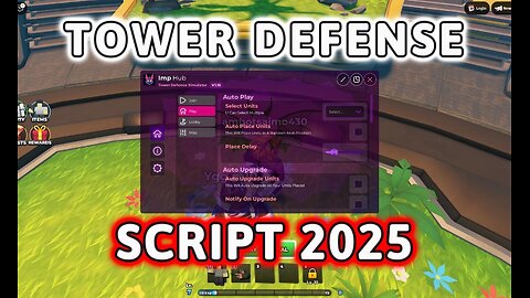 Tower Defense Simulator Script 2025 – Auto Win, Auto Farm (No Key)