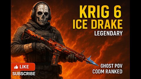 67 Kill Domination Madness with Ice Drake Krig 6 | Ghost POV - COD Mobile Ranked Gameplay