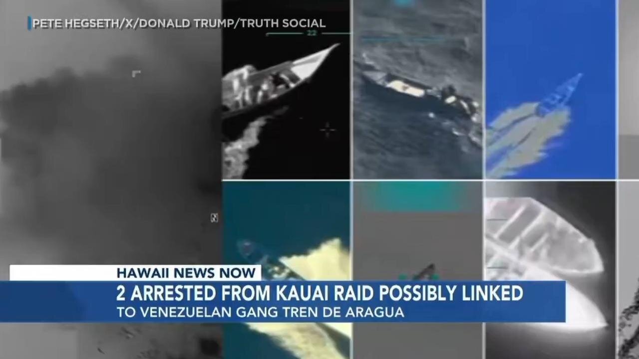 Illegal Aliens Raid in Kauai, Hawaii - Linked to Venezuelan Gang Tren de Aragua?