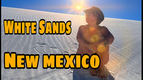 A Magical Place In New Mexico -White Sands