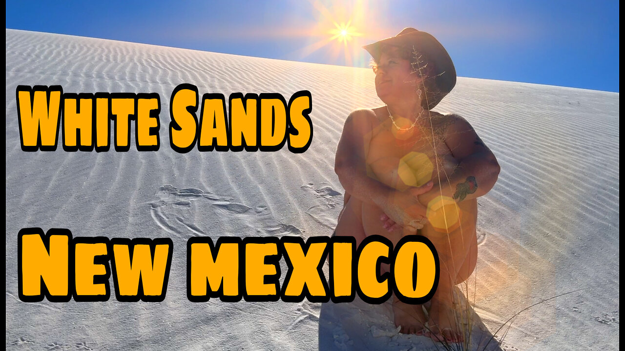 A Magical Place In New Mexico -White Sands