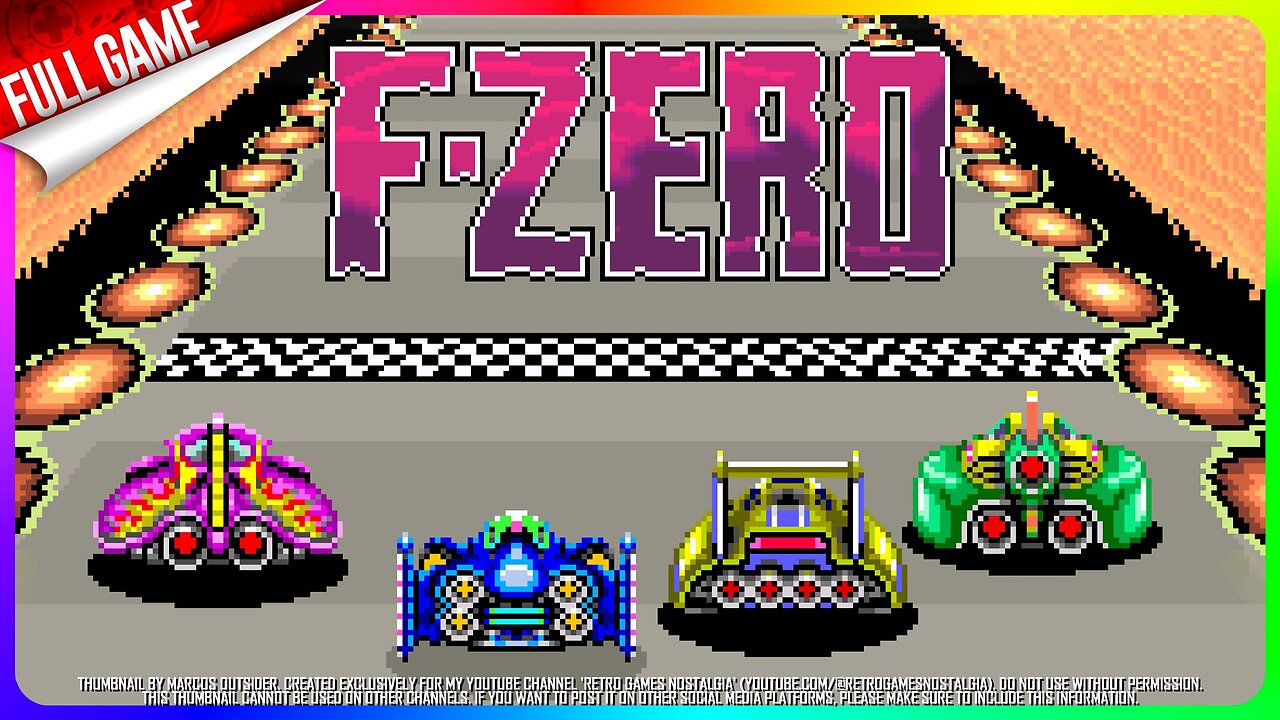 F-Zero (SNES - US) Longplay