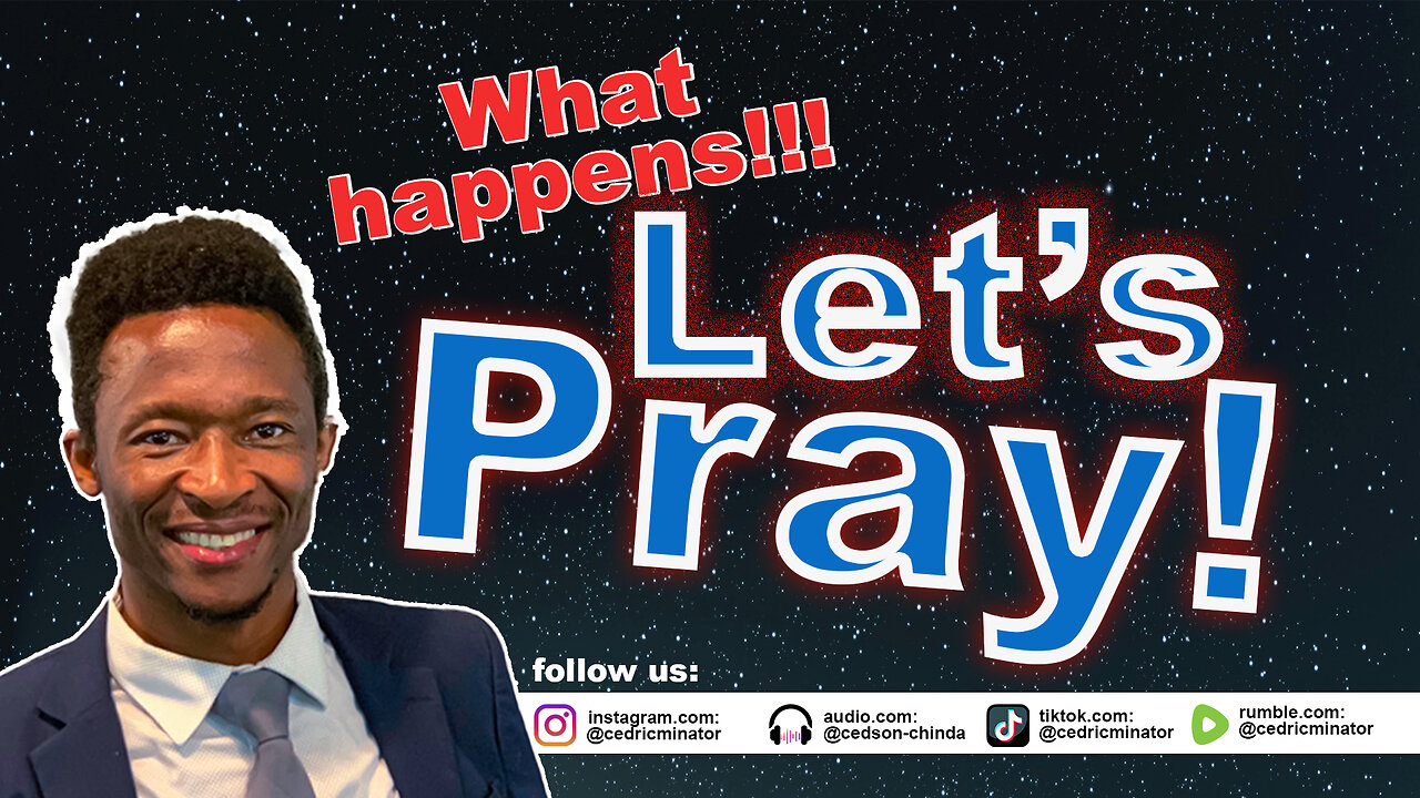 What happened! Let us Pray. | 04/26/2026