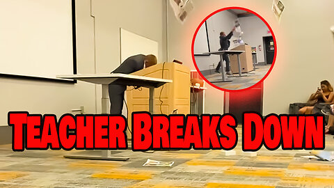 “Prank Gone Too Far: Teacher Has Emotional Meltdown in Class”