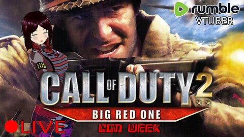 (VTUBER) - CoD on the Gamecube - Call of Duty 2 Bid Red One Campaign - COD WEEK - RUMBLE