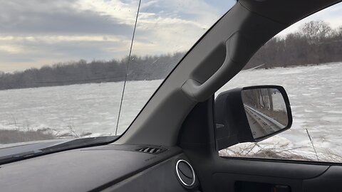 Frozen Susquehanna River Pt 2 2/26/25