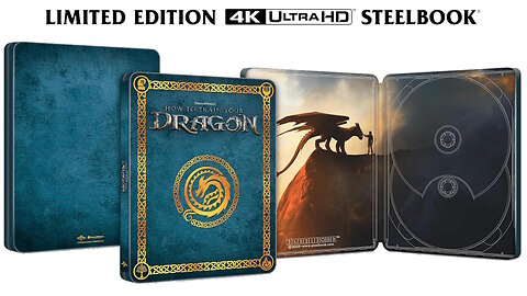 How to Train Your Dragon [Limited Edition Steelbook 4K UHD & Blu-ray & Standard 4K UHD]