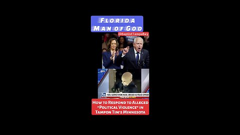 Alleged Political Violence in Minnesota: The Biblical Response