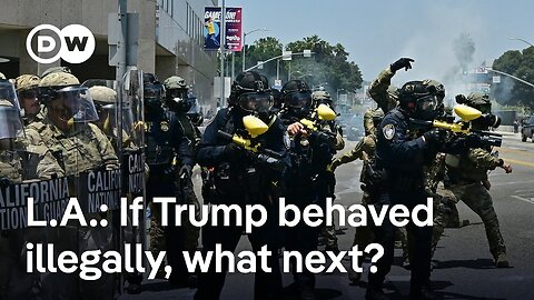 US military confirms 700 Marines to be sent to deal with Los Angeles protests | DW News