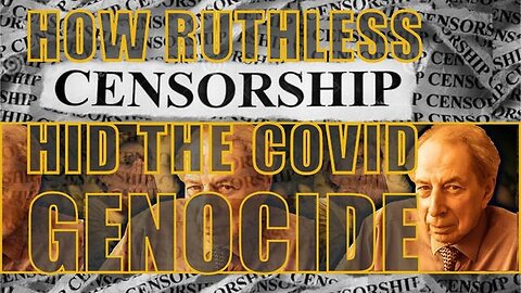 "Unearthing the Truth: Dr. Vernon Coleman's Insights on COVID Genocide & Media Censorship"
