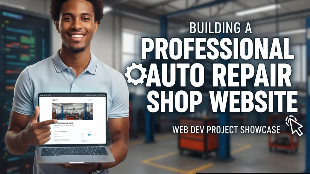 Building a Professional Auto Repair Shop Website | Web Dev Project Showcase