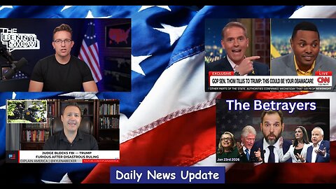 EP1816 | Benny Johnson: DOJ, BCP: Trump Deranged, Explain America: Judge Blocks FBI, Wendy Bell: Betrayers