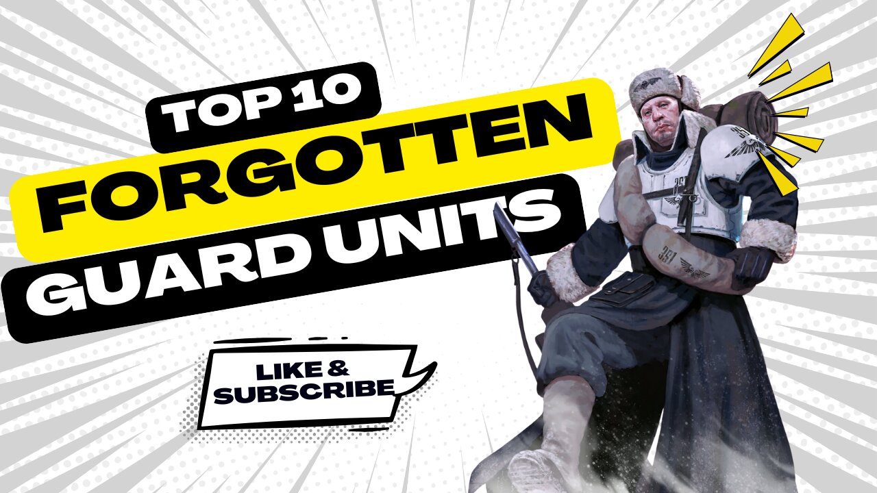 Top 10 Forgotten Imperial Guard Regiments You NEED to Know