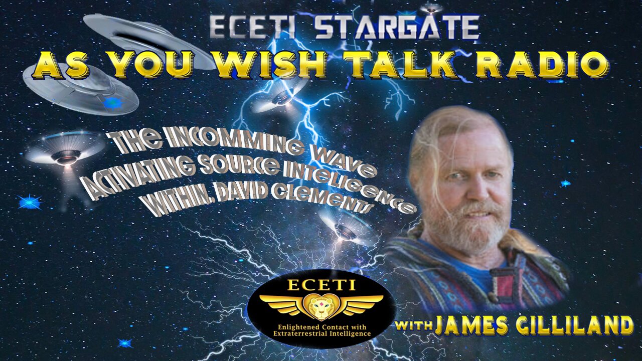 The Incomming Wave Activating Source Inteligence Within. David Clements