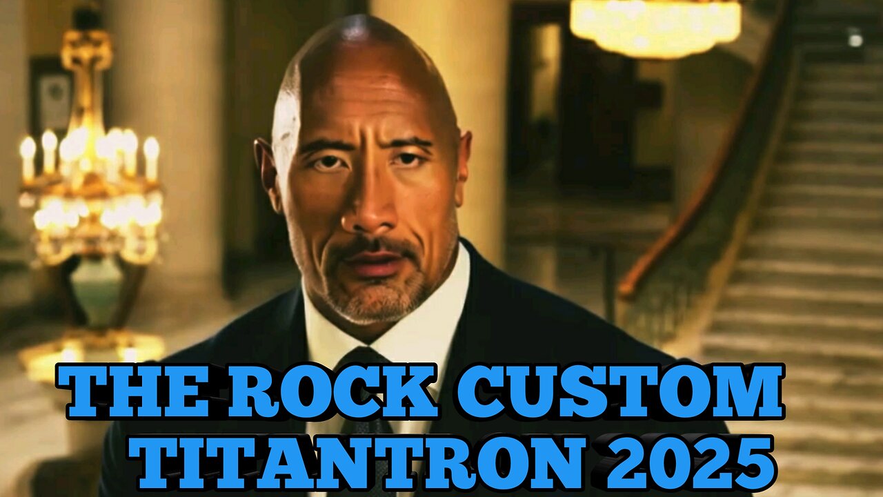 THE ROCK CUSTOM TITANTRON 2025