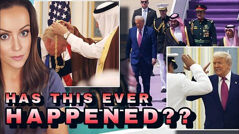 Crown Prince of Saudi Arabia BREAKS THE RULES For Trump