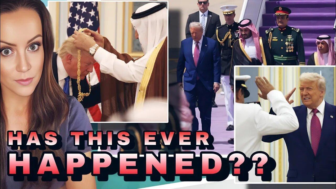 Crown Prince of Saudi Arabia BREAKS THE RULES For Trump