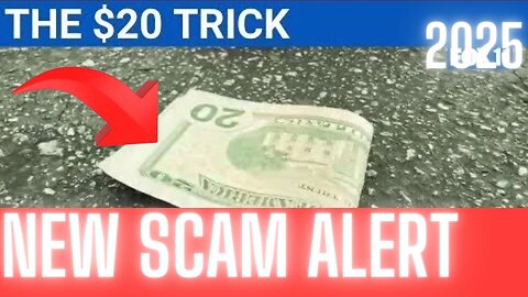 Criminals using $20 'distraction' tactic to scam victims Beware the $20 Distraction Scam!