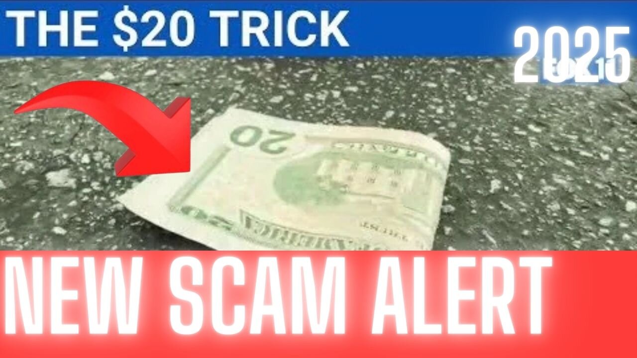 Criminals using $20 'distraction' tactic to scam victims Beware the $20 Distraction Scam!