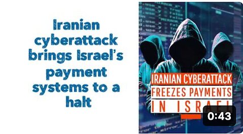 "Iranian Cyberattack Disrupts Israel's Payment Systems"