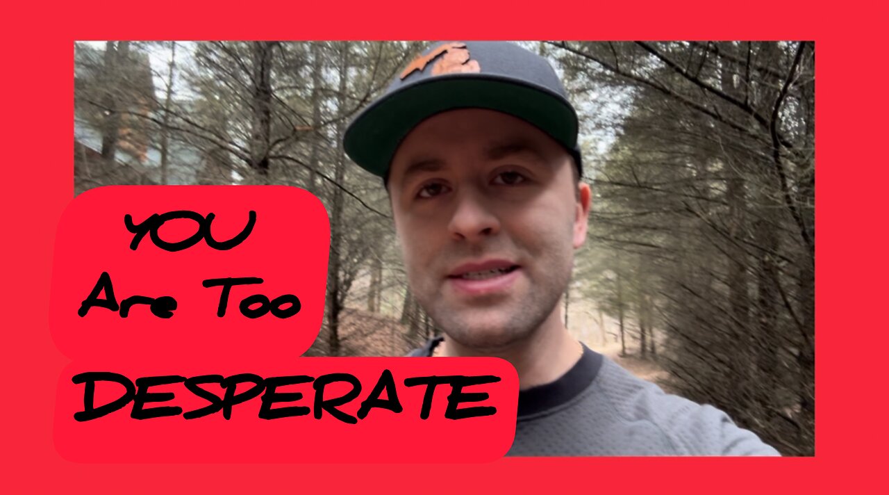Walk With Me - Pt. 1 (Desperation is HURTING you)