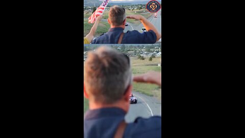 Idaho residents line highway to honor two firefighters killed in ambush during fire response