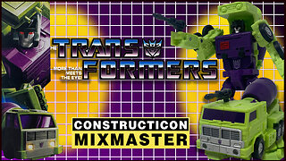 Mixmaster - The Transformers the Movie - Studio Series - Unboxing & Review