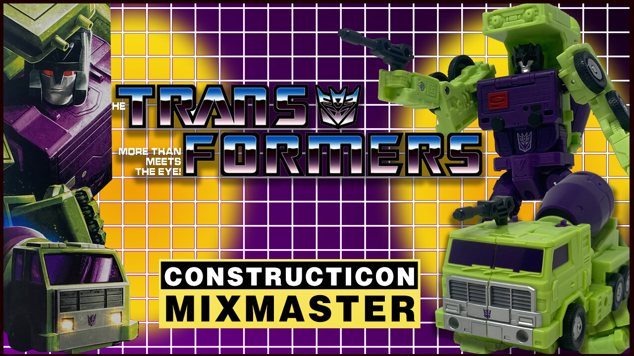 Mixmaster - The Transformers the Movie - Studio Series - Unboxing & Review