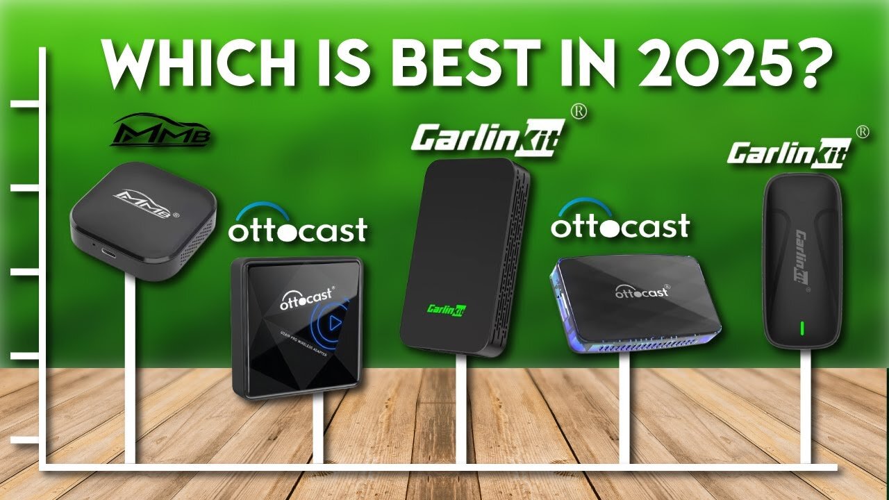 5 BEST Wireless Apple Carplay Adapters to BUY in 2025