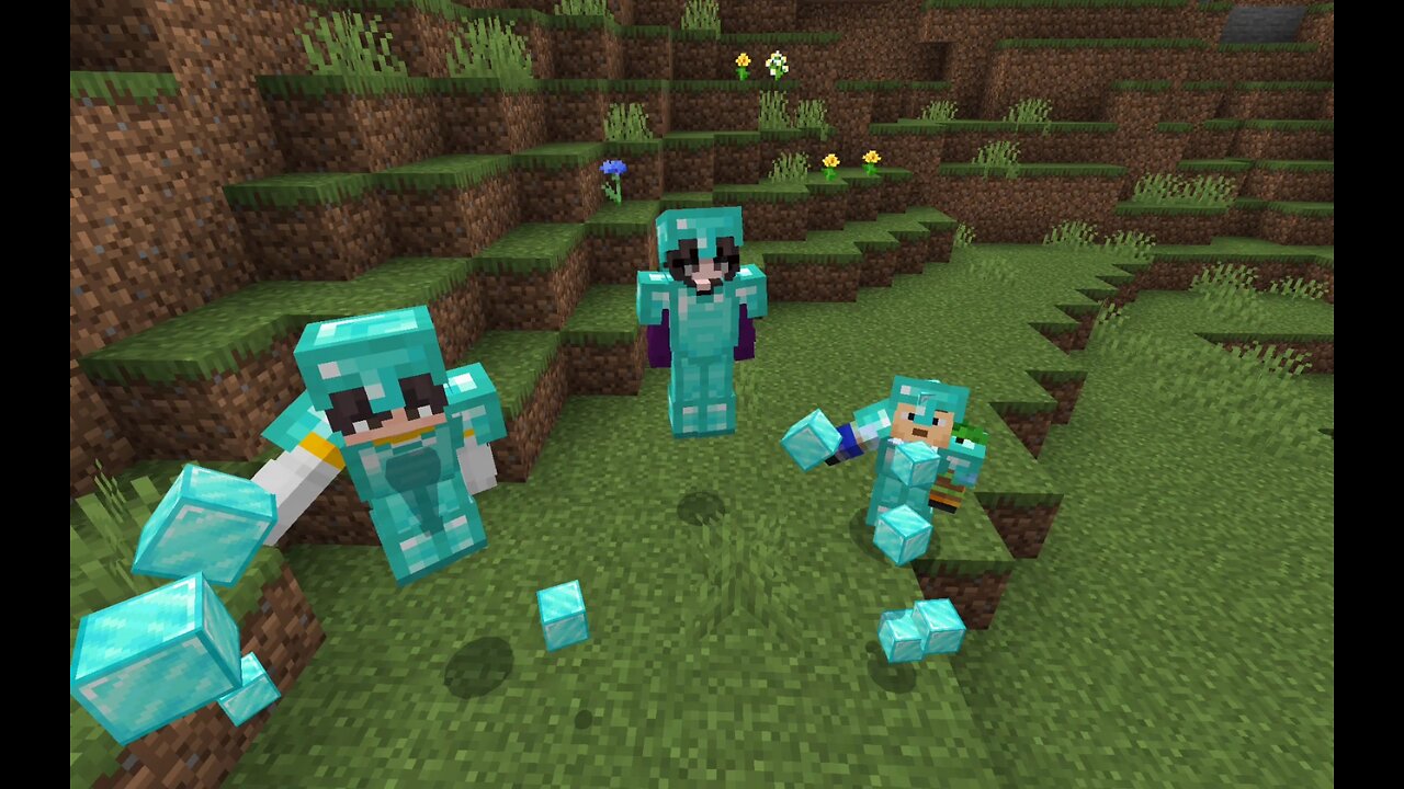 Diamond (a minecraft parody of golden by huntrix)