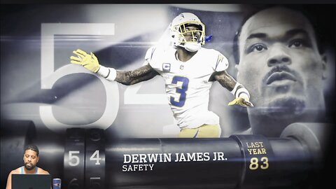 CHANNELADRIANTV Reacts | 54: Derwin James (S, Chargers) | Top 100 Players of 2025