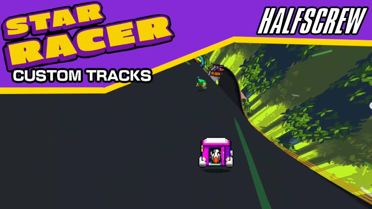 Star Racer Custom Tracks #30: Halfscrew by CR-Nova