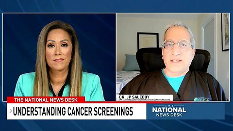 IMA Senior Fellow Dr. JP Saleeby Joins The National Desk to Discuss Safer Options for Cancer Screeni
