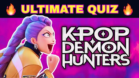The Ultimate K-pop Demon Hunters Quiz 🎤🔥 | Quizzly Bears