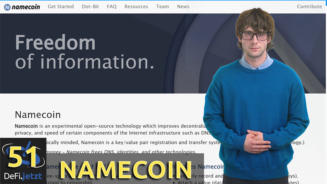 {51} NameCoin & Alternativen | Blockchain.ESPRESSO mit Qwen