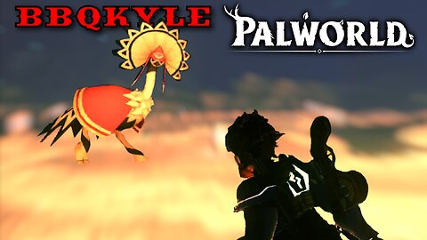 A Fierce Warrior Fights a Turkey - Palworld