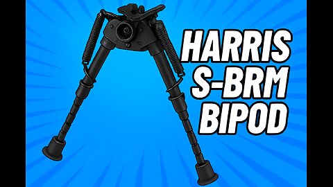 🔧 Steady Your Shot with the Harris S-BRM Bipod — Precision Starts Here 🔧