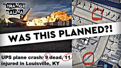 UPS Plane Crash WILD Connections!!!