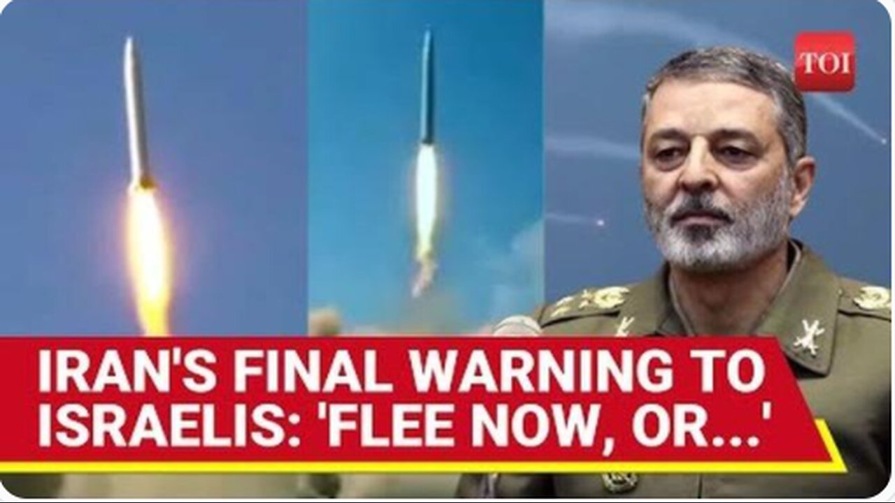IRAN TRIGGERS APOCALYPSE IN ISRAEL: ARMY CHIEF'S ULTIMATUM TO TEL AVIV AFTER 10TH MISSILE FIRESTORM