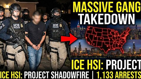 ICE JUST CRUSHED America’s Deadliest Gangs 😱 | 1,133 Arrests in Operation SHADOWFIRE