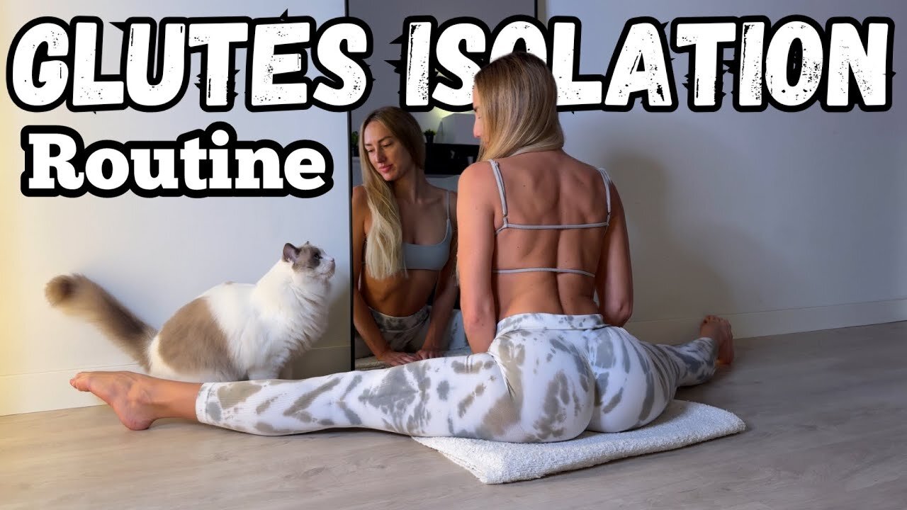 Glutes Isolation Routine Glute Activation Workout In Split La Popita