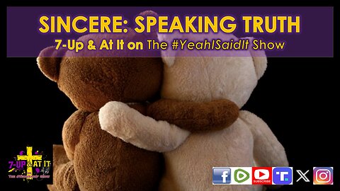 WORD OF THE DAY: ROMANS 12:09 - SINCERE: SPEAKING TRUTH